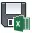 Save XLSX file icon