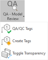 Revit > QA/QC panel > Model Review | KobiLabs
