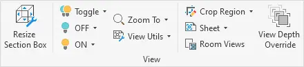 Revit View panel Options - Kobi Toolkit for Revit