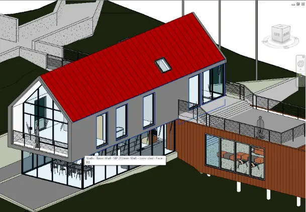 Revit Orient View to Face - 3D View