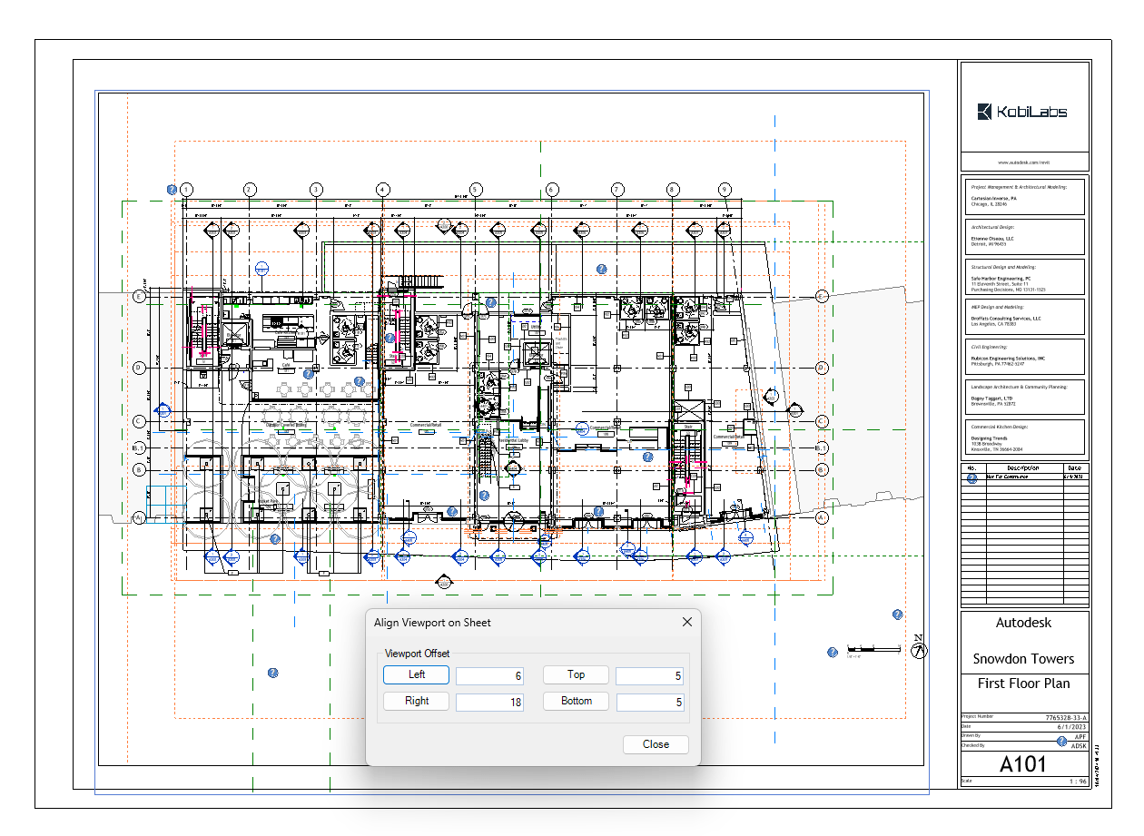Align Revit Viewport on Sheet
