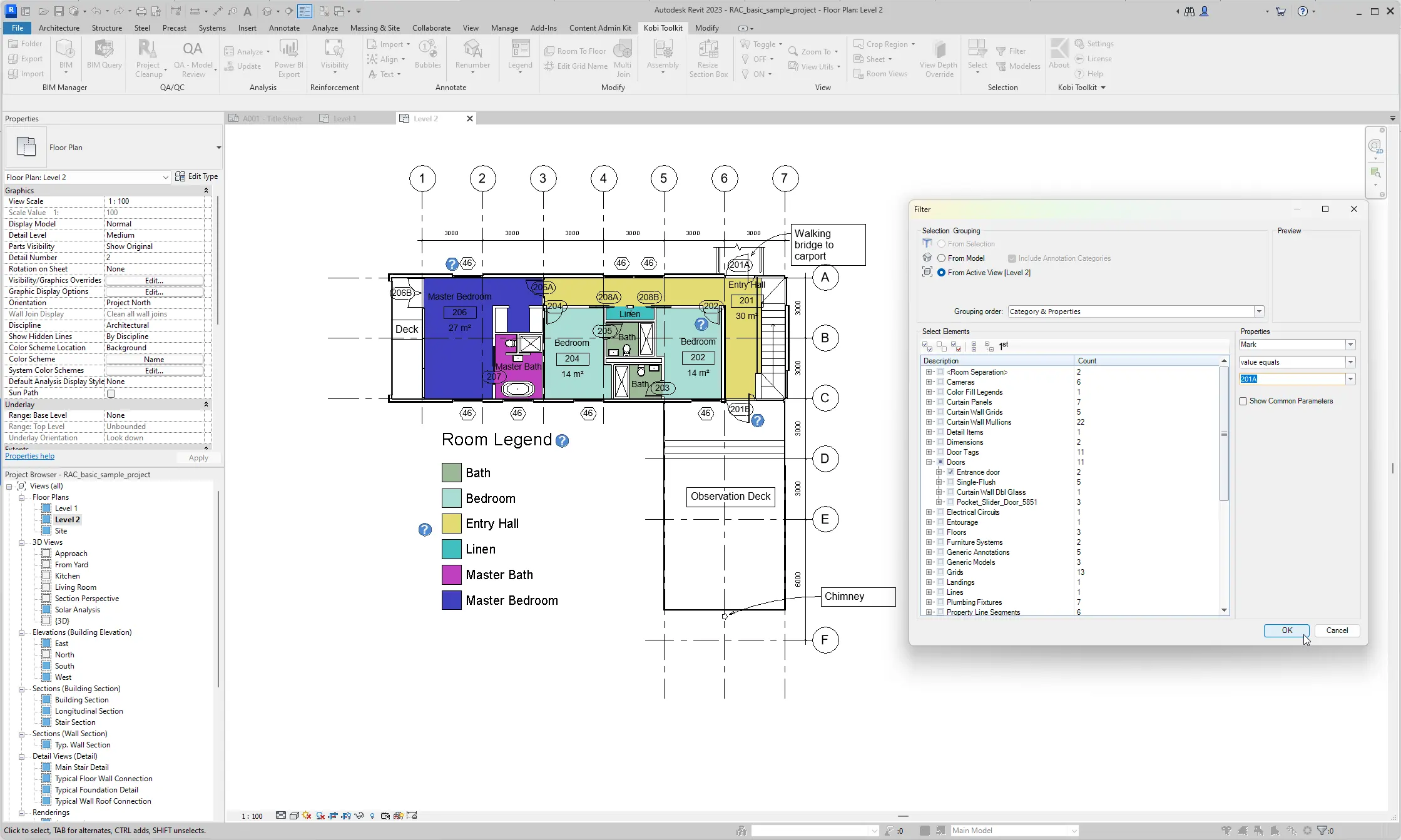 Apply changes to Revit Model