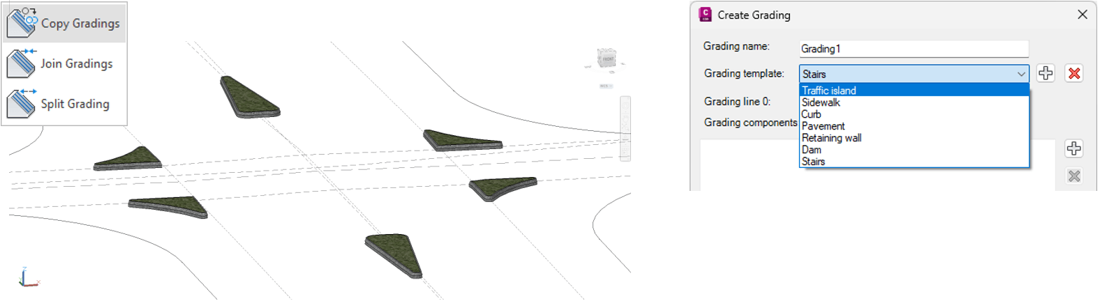 Grading Examples - Kobi Toolkit for Civil 3D