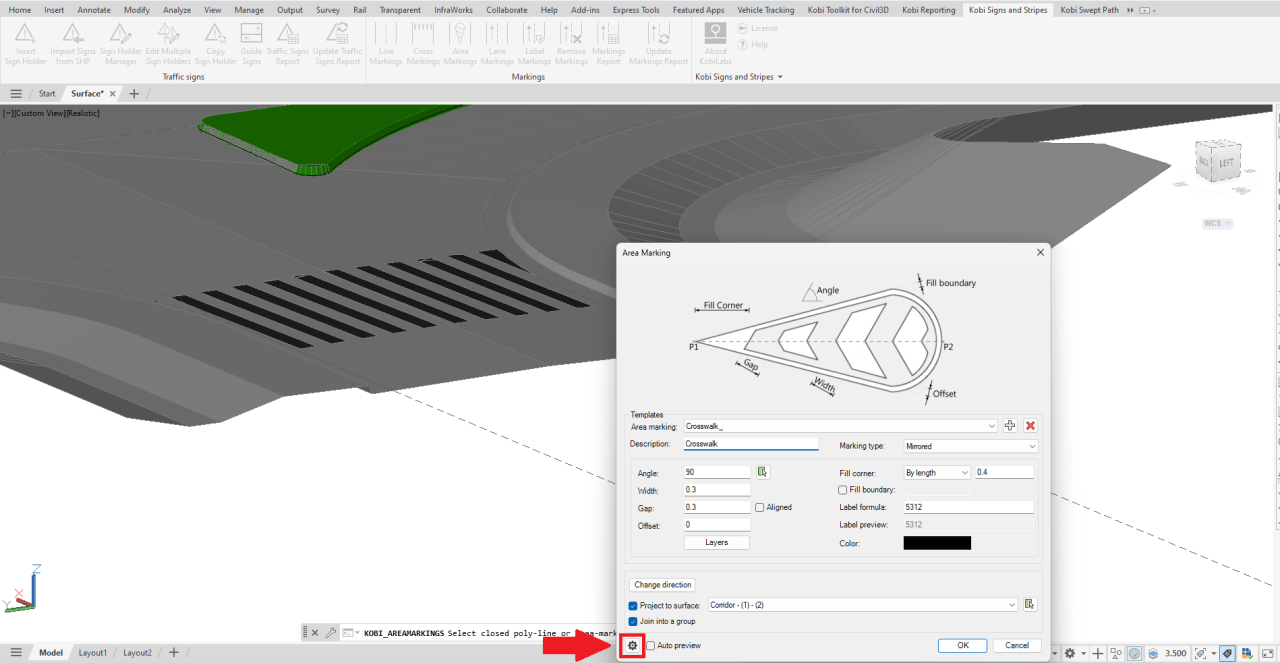 Pavement Pattern Microstation Fast, Accurate Pavement Marking CAD Software for Road Design | KobiLabs